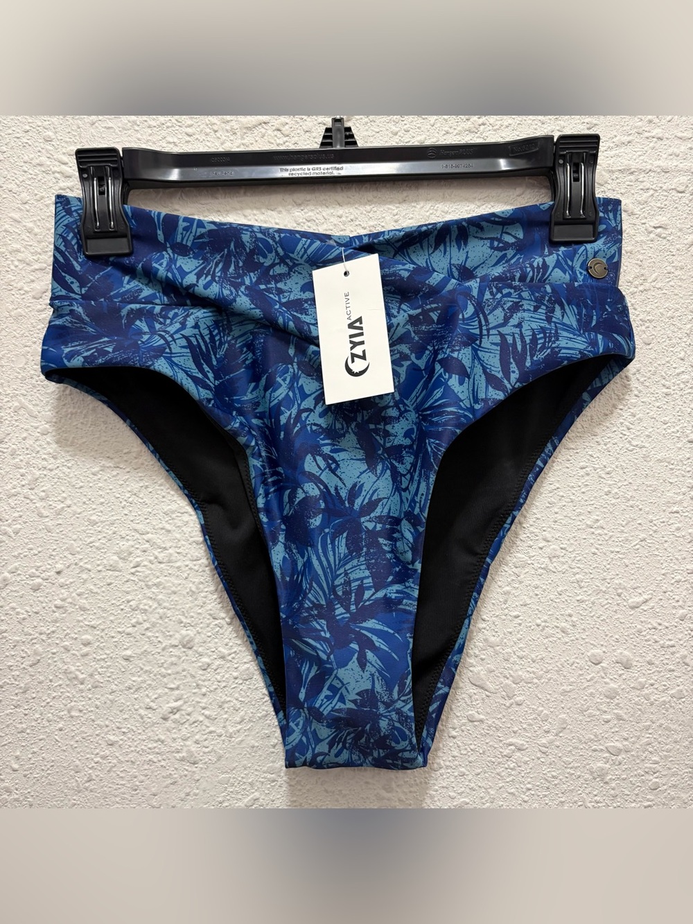 ZYIA Pipa Beach Hi-Waisted Bikini Bottom in Blinky NWT L